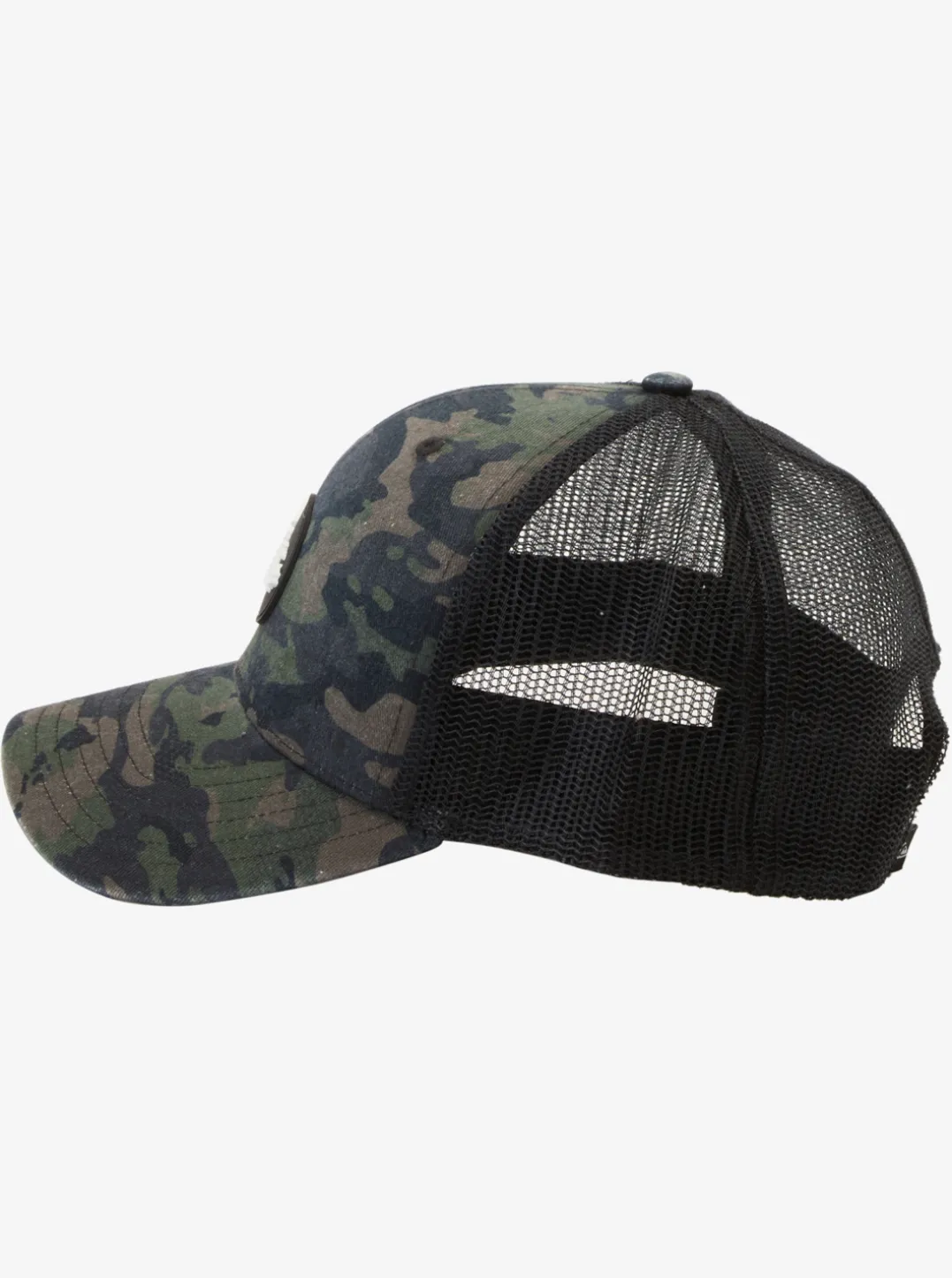 Mens Quiksilver Hats|Hawaii Islands Camo Trucker Hat