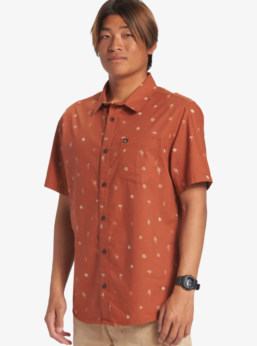 Mens Quiksilver Shirts & Polos|Heat Wave Short Sleeve Woven Shirt