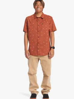 Mens Quiksilver Shirts & Polos|Heat Wave Short Sleeve Woven Shirt