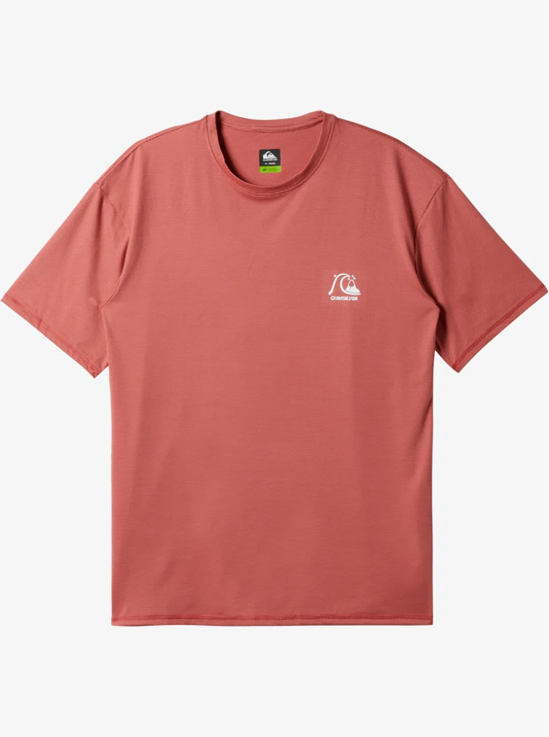 Mens Quiksilver Rashguards|Heritage Heather Short Sleeve Upf 50 Surf T-Shirt