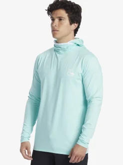 Mens Quiksilver Rashguards|Heritage Upf 50 Long Sleeve Surf Tee