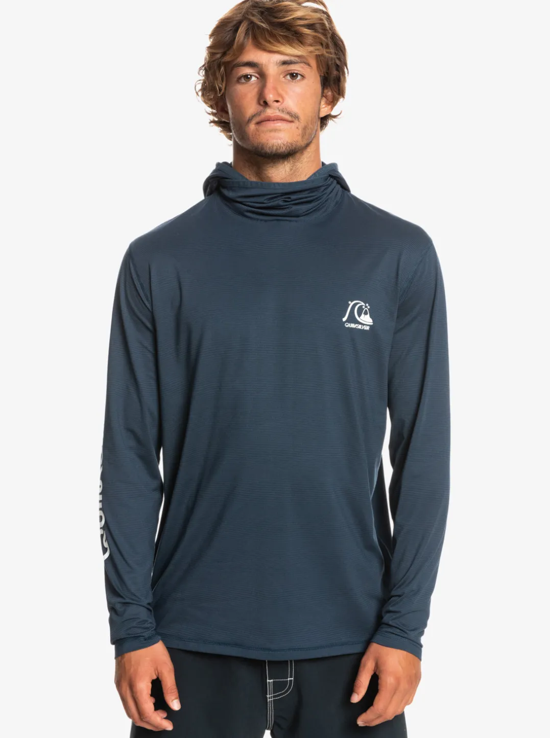 Mens Quiksilver Rashguards|Heritage Upf 50 Long Sleeve Surf Tee