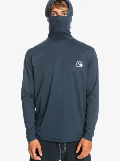 Mens Quiksilver Rashguards|Heritage Upf 50 Long Sleeve Surf Tee