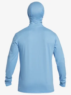 Mens Quiksilver Rashguards|Heritage Upf 50 Long Sleeve Surf Tee