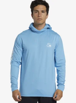 Mens Quiksilver Rashguards|Heritage Upf 50 Long Sleeve Surf Tee