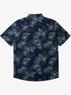 Mens Quiksilver Shirts & Polos|Hi Feel The Rhythm Short Sleeve Shirt