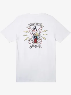 Mens Quiksilver Tees|Hi Flirting With Danger T-Shirt