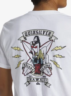 Mens Quiksilver Tees|Hi Flirting With Danger T-Shirt