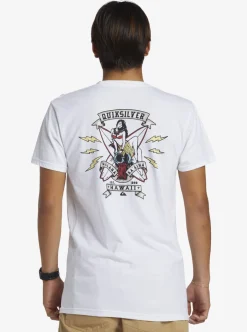 Mens Quiksilver Tees|Hi Flirting With Danger T-Shirt