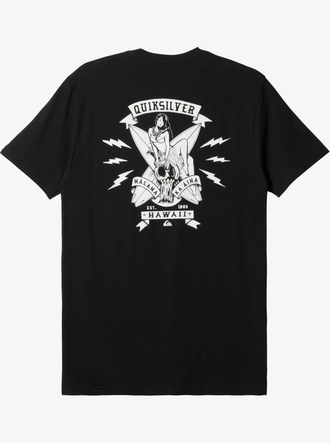 Mens Quiksilver Tees|Hi Flirting With Danger T-Shirt