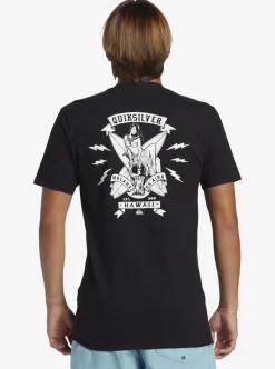 Mens Quiksilver Tees|Hi Flirting With Danger T-Shirt