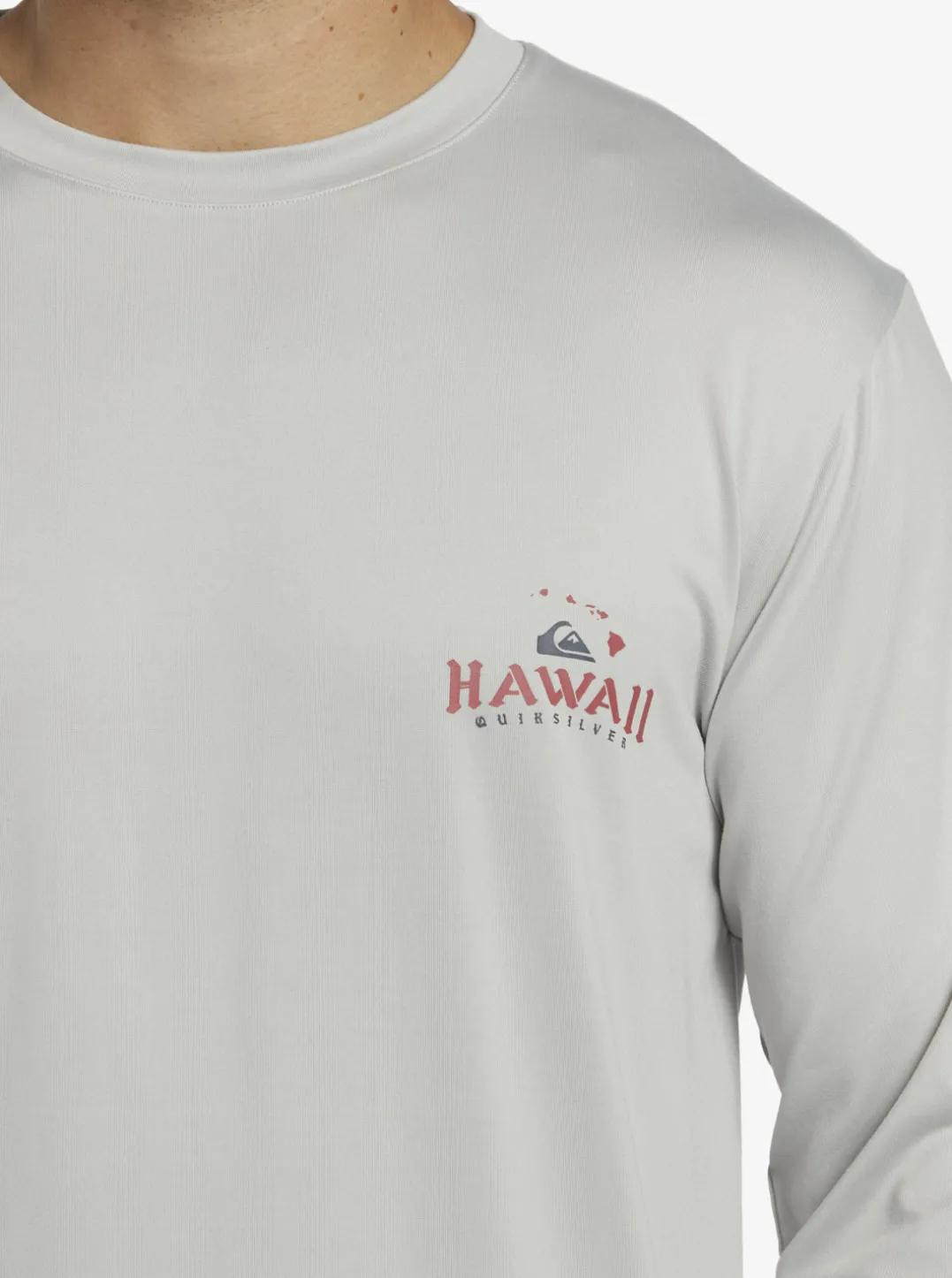 Mens Quiksilver Rashguards|Hi Royalty Surf Long Sleeve Upf 50 Surf T-Shirt