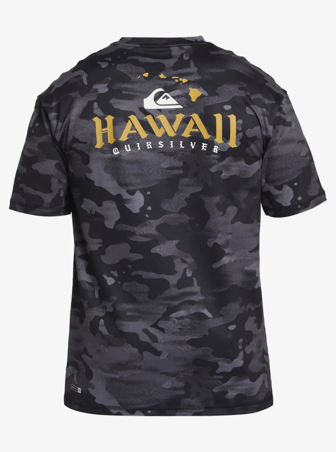 Mens Quiksilver Rashguards|Hi Royalty Surf Short Sleeve Upf 50 Surf T-Shirt