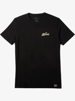 Mens Quiksilver Tees|Hi Water On The Brain T-Shirt