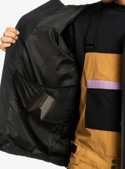 Mens Quiksilver Snow Jackets|High In The Hood Technical Snow Jacket