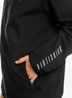 Mens Quiksilver Snow Jackets|High In The Hood Technical Snow Jacket