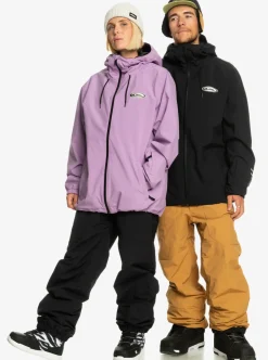 Mens Quiksilver Snow Jackets|High In The Hood Technical Snow Jacket
