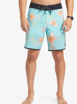 Mens Quiksilver Boardshorts|Highline Scallop 19