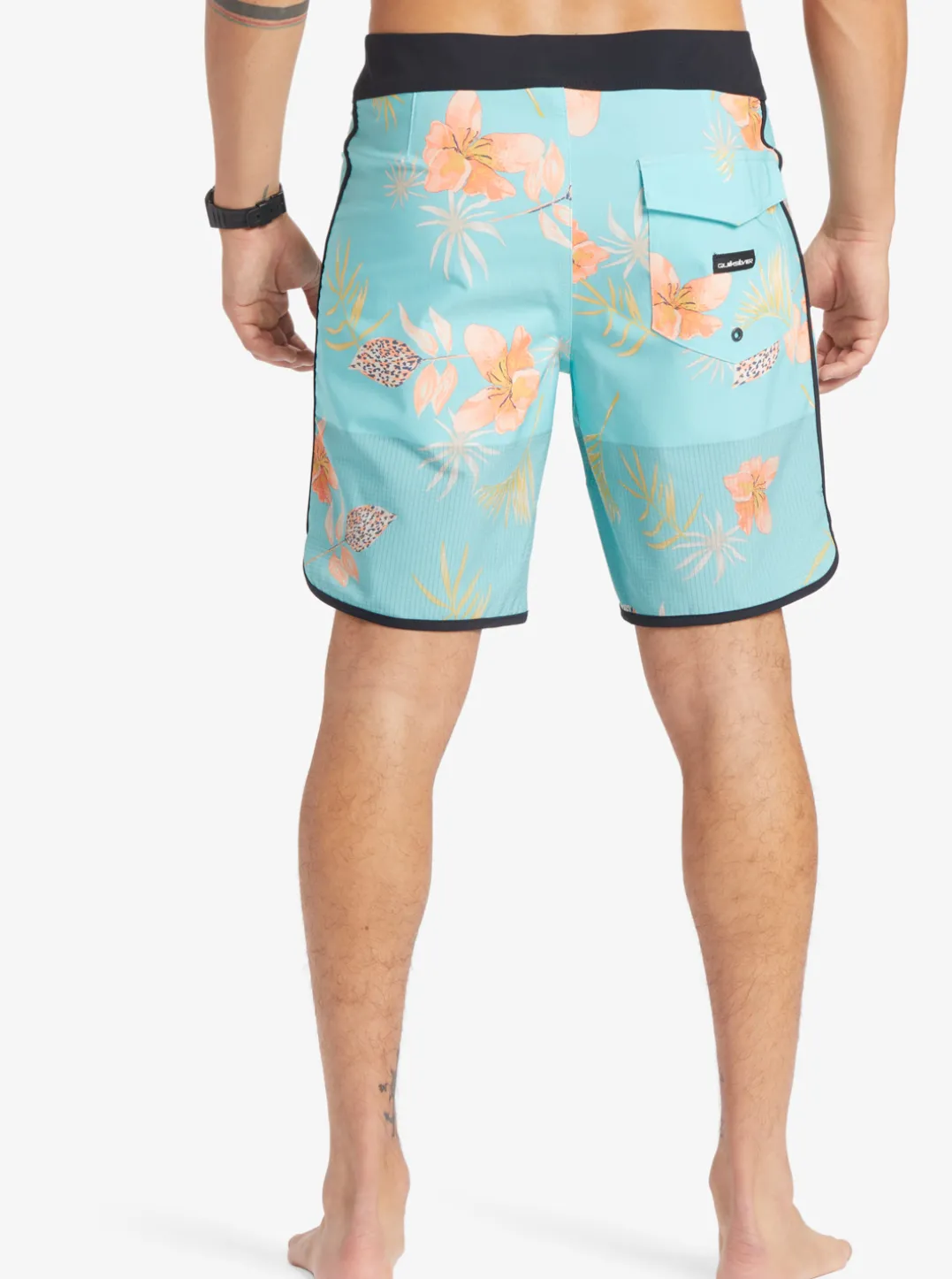 Mens Quiksilver Boardshorts|Highline Scallop 19" Boardshorts