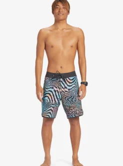 Mens Quiksilver Boardshorts|Highline Scallop 19