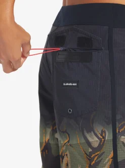 Mens Quiksilver Boardshorts|Highline Scallop 19
