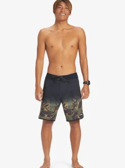 Mens Quiksilver Boardshorts|Highline Scallop 19