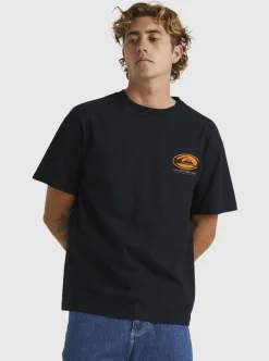 Mens Quiksilver Tees|Honeycomb Short Sleeve Stn T-Shirt