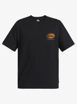 Mens Quiksilver Tees|Honeycomb Short Sleeve Stn T-Shirt