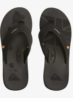 Mens Quiksilver Sandals|Island Oasis Squish Sandals