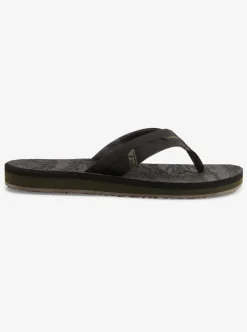 Mens Quiksilver Sandals|Island Oasis Squish Sandals