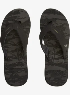 Mens Quiksilver Sandals|Island Oasis Squish Sandals