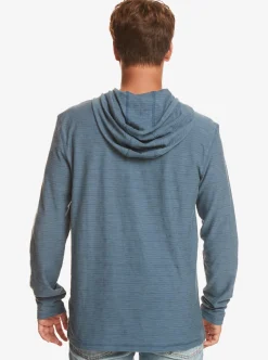 Mens Quiksilver Tees|Kentin Long Sleeves Hooded T-Shirt