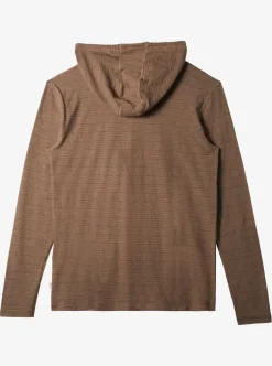 Mens Quiksilver Tees|Kentin Long Sleeves Hooded T-Shirt