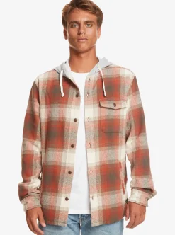 Mens Quiksilver Shirts & Polos|Kinloss Long Sleeve Hooded Shirt