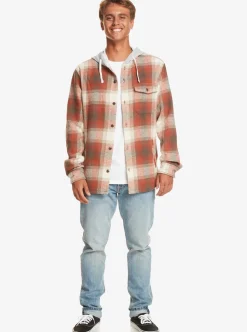 Mens Quiksilver Shirts & Polos|Kinloss Long Sleeve Hooded Shirt
