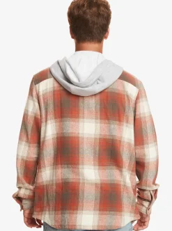 Mens Quiksilver Shirts & Polos|Kinloss Long Sleeve Hooded Shirt