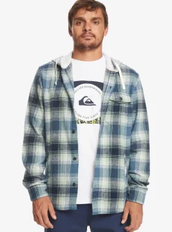 Mens Quiksilver Shirts & Polos|Kinloss Long Sleeve Hooded Shirt