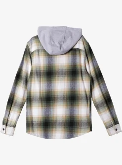 Mens Quiksilver Shirts & Polos|Kinloss Long Sleeve Hooded Shirt