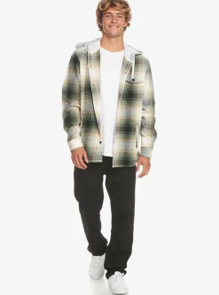 Mens Quiksilver Shirts & Polos|Kinloss Long Sleeve Hooded Shirt