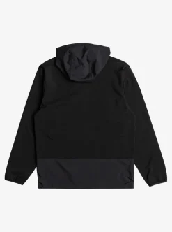 Mens Quiksilver Layers|Live For The Ride Softshelll Technical Hoodie