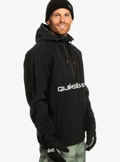 Mens Quiksilver Layers|Live For The Ride Softshelll Technical Hoodie