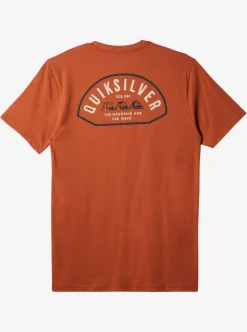 Mens Quiksilver Tees|Logo Lockup T-Shirt