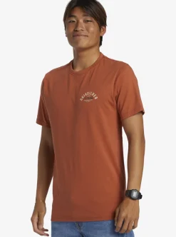 Mens Quiksilver Tees|Logo Lockup T-Shirt