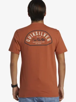 Mens Quiksilver Tees|Logo Lockup T-Shirt