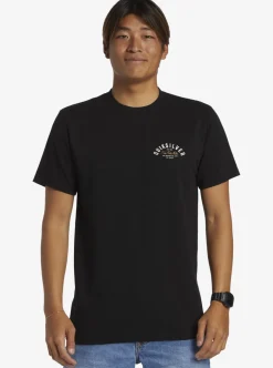 Mens Quiksilver Tees|Logo Lockup T-Shirt