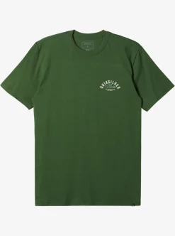 Mens Quiksilver Tees|Logo Lockup T-Shirt