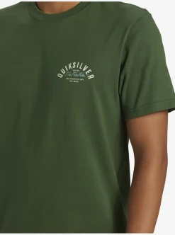 Mens Quiksilver Tees|Logo Lockup T-Shirt