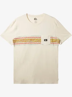 Mens Quiksilver Tees|Mesa Stripe Pocket T-Shirt