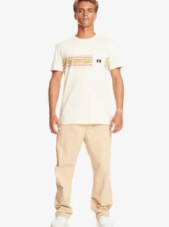 Mens Quiksilver Tees|Mesa Stripe Pocket T-Shirt