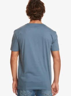 Mens Quiksilver Tees|Mesa Stripe Pocket T-Shirt